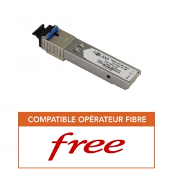 Convertisseur Fibre vers Ethernet pour Freebox Free (SFP)
