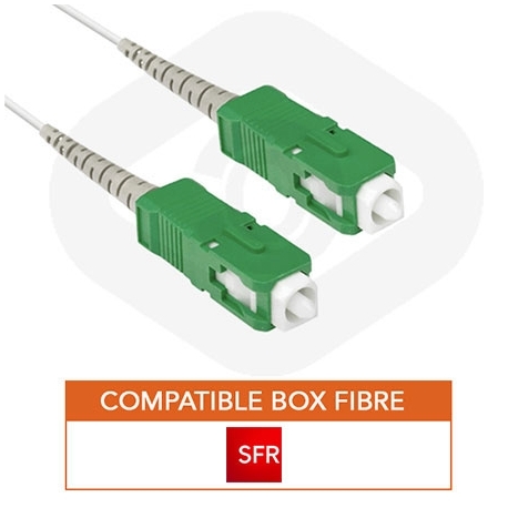 Cable fibre optique pour box fibre SFR Cable fibre optique pour box fibre SFR