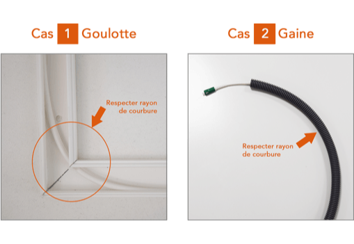 Cable fibre optique pour Freebox 10m00